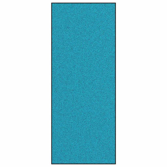 Deurmat Anders En Zwart Polyamide En Pvc Cyaan