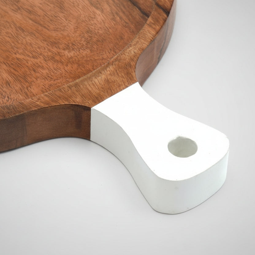 Yam Planet™ Wooden Cheese Cutting Board