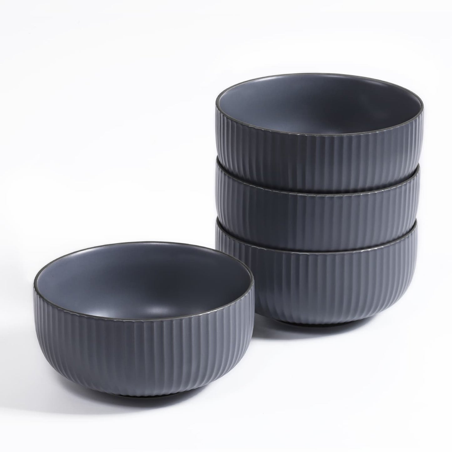 Ceramic Kitchen Bowl Set — 46oz, Set of 4