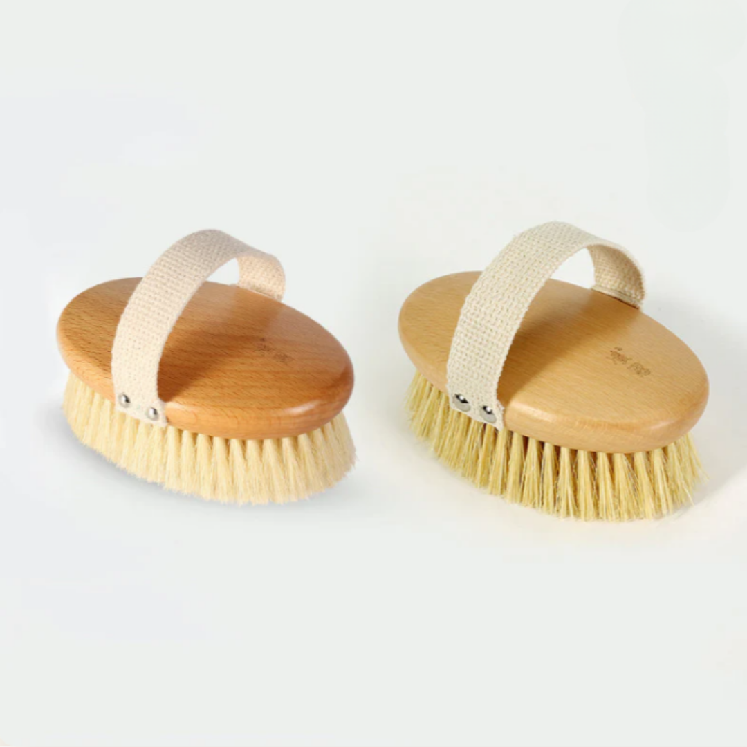 Natural Bristle Body Brush