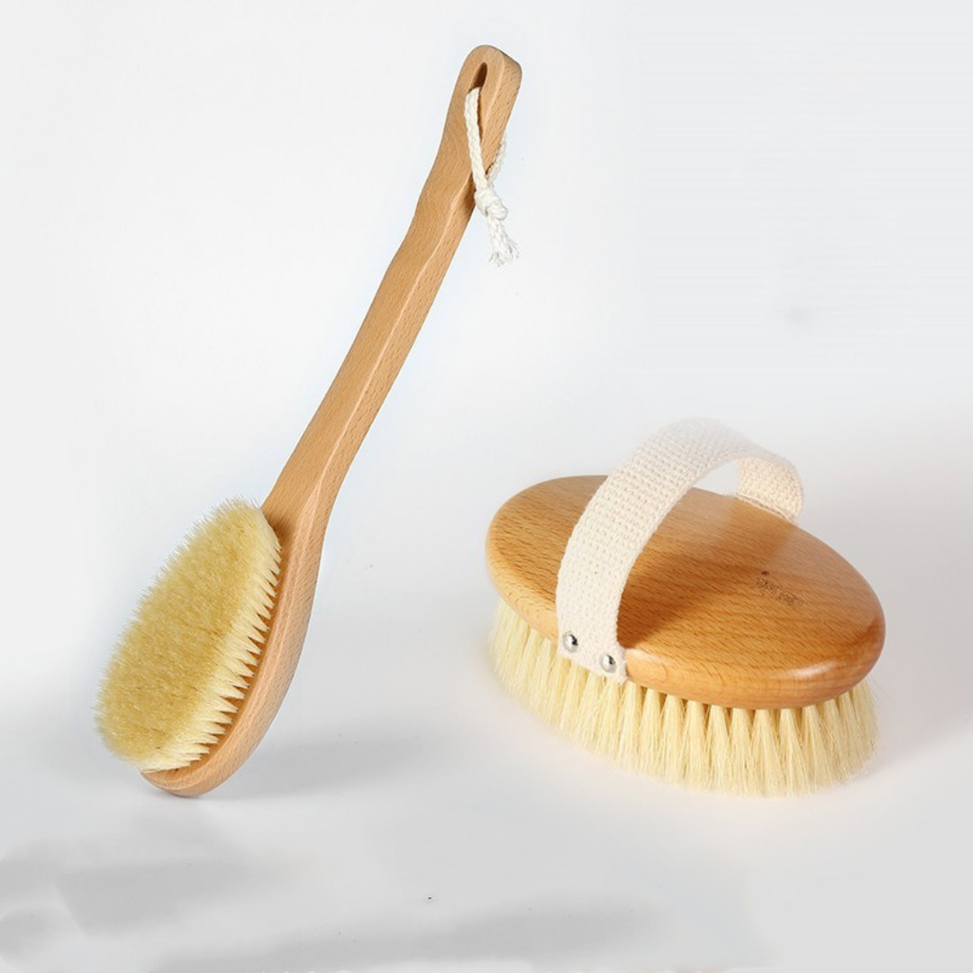 Natural Bristle Body Brush