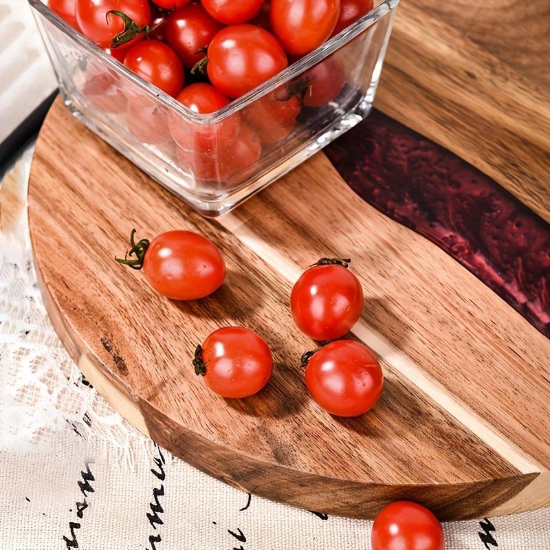 Yam Planet™Acrylic Wood Resin Round Cutting Board