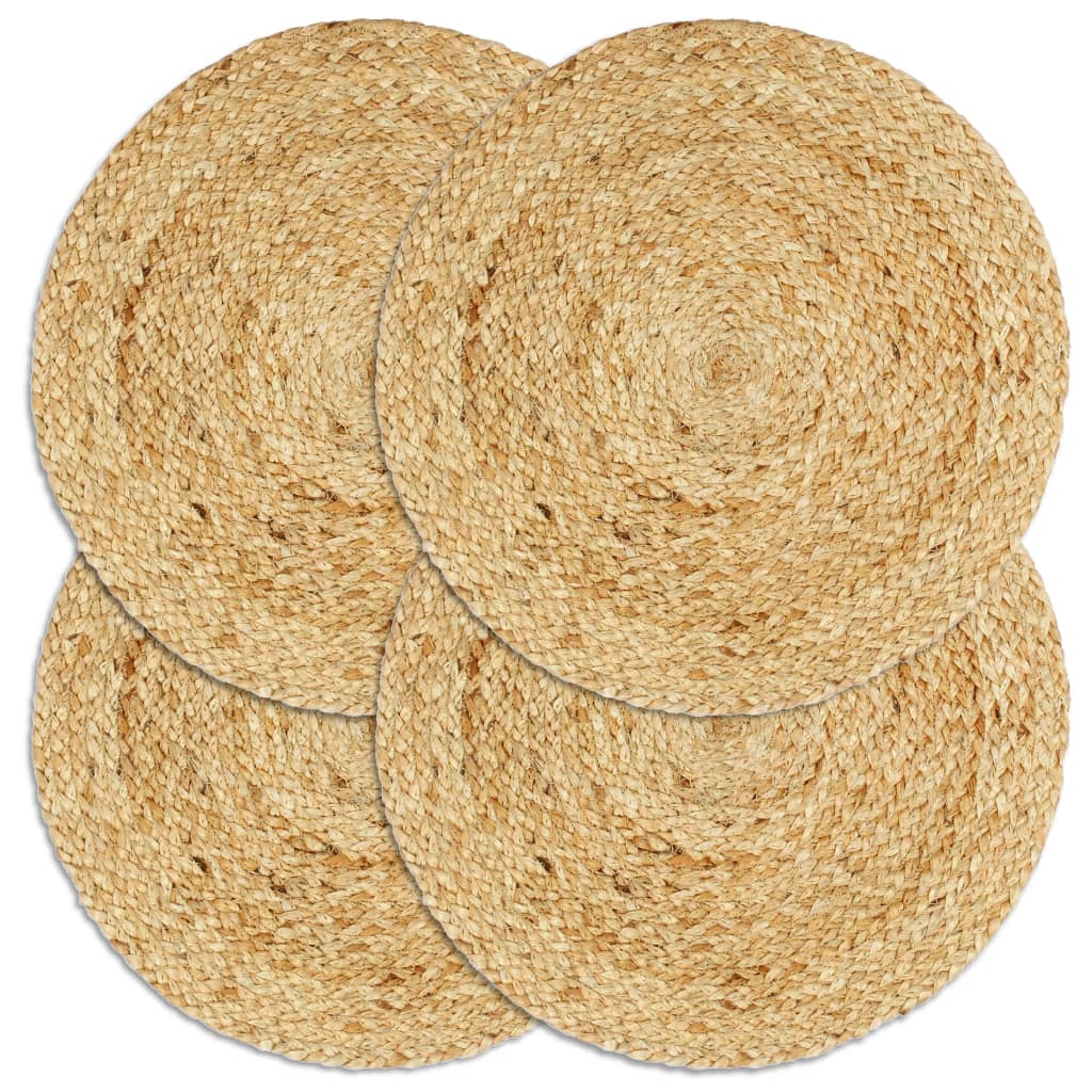 Placemats Rond 38 Cm Natuurlijk