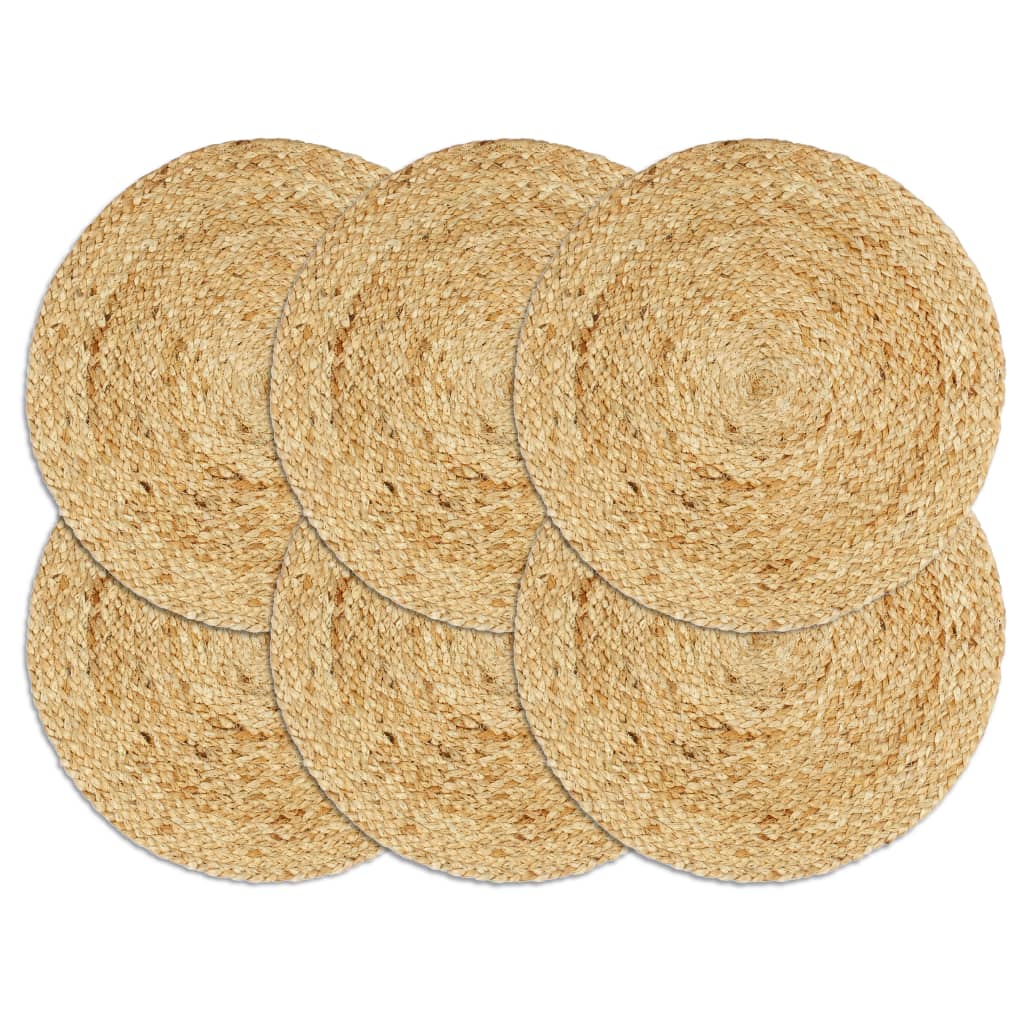 Placemats Rond 38 Cm Natuurlijk