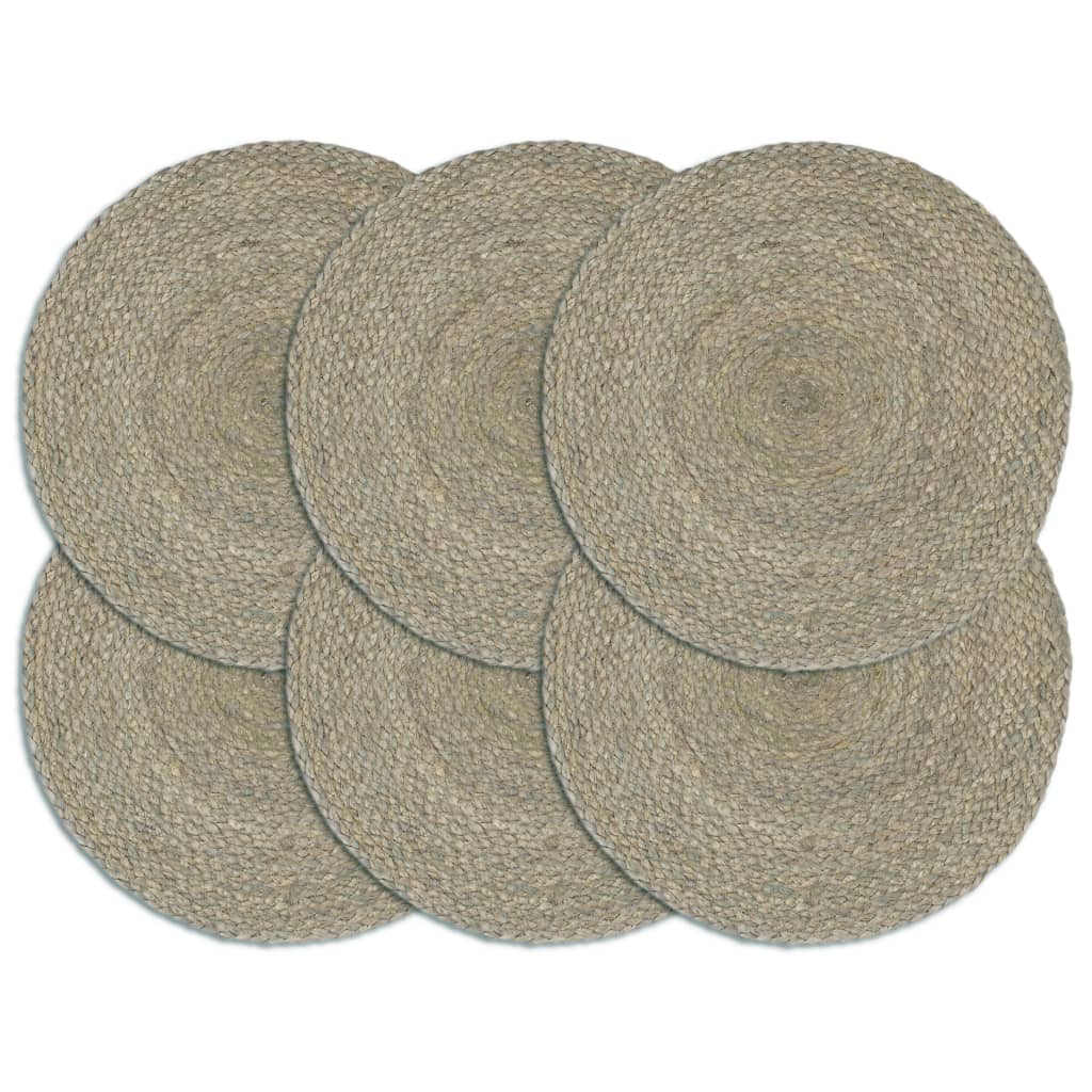 Placemats Rond 38 Cm Natuurlijk