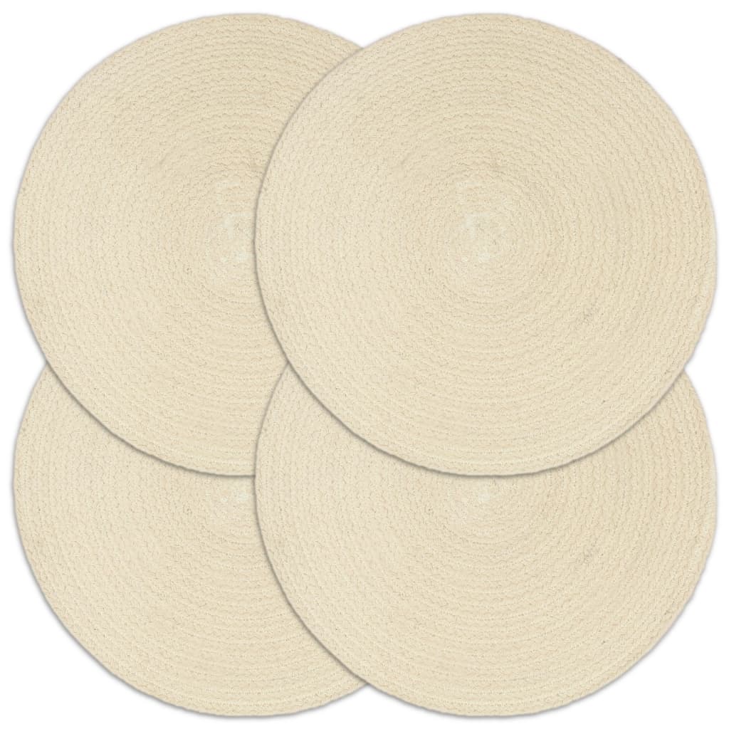 Placemats Rond 38 Cm Natuurlijk