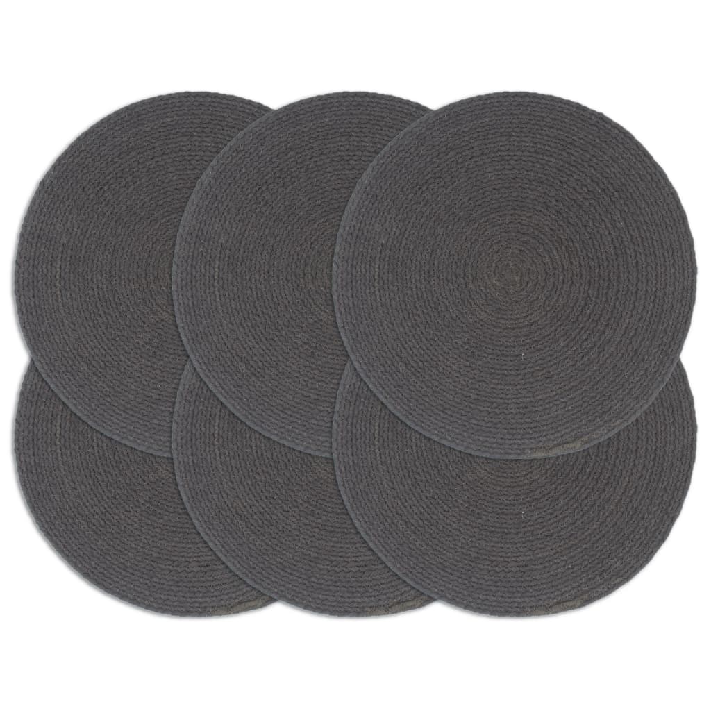 Placemats Rond 38 Cm Natuurlijk