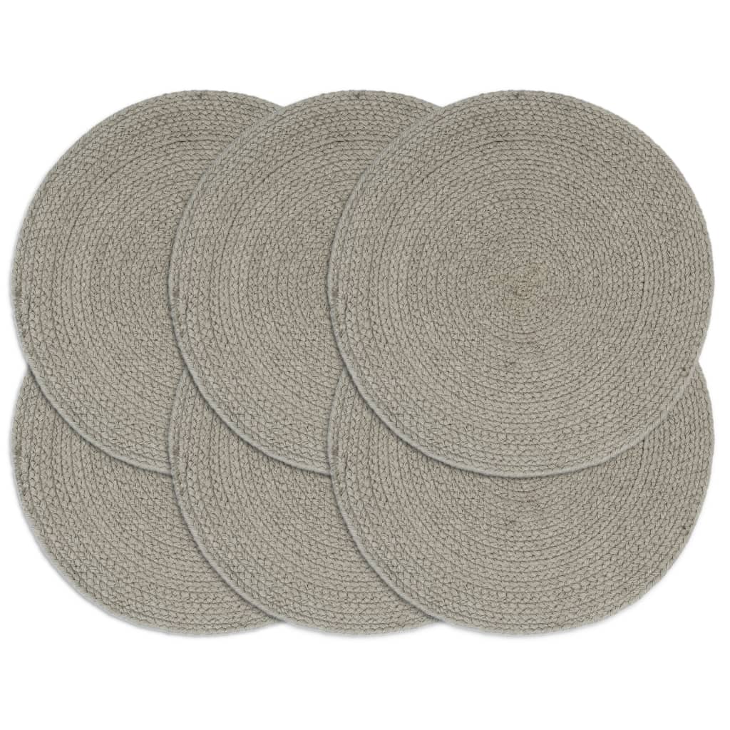 Placemats Rond 38 Cm Natuurlijk