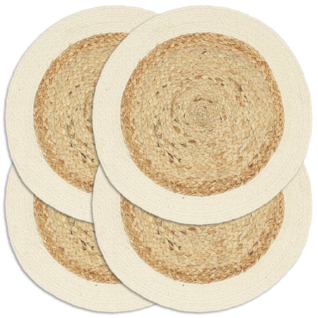 Placemats Rond 38 Cm Natuurlijk