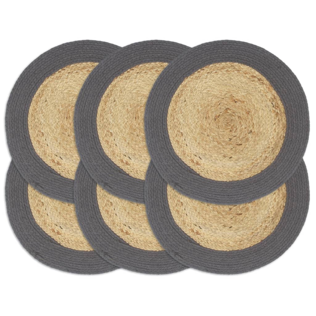 Placemats Rond 38 Cm Natuurlijk
