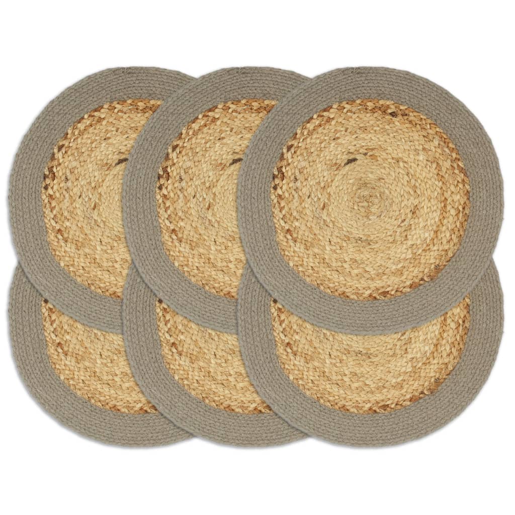 Placemats Rond 38 Cm Natuurlijk