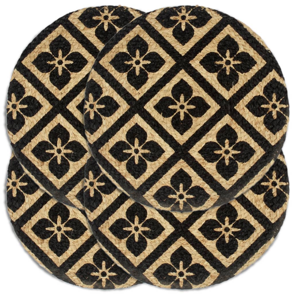 Placemats Rond 38 Cm Natuurlijk