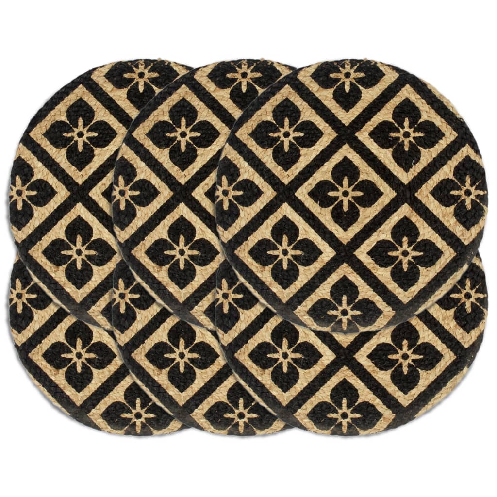 Placemats Rond 38 Cm Natuurlijk