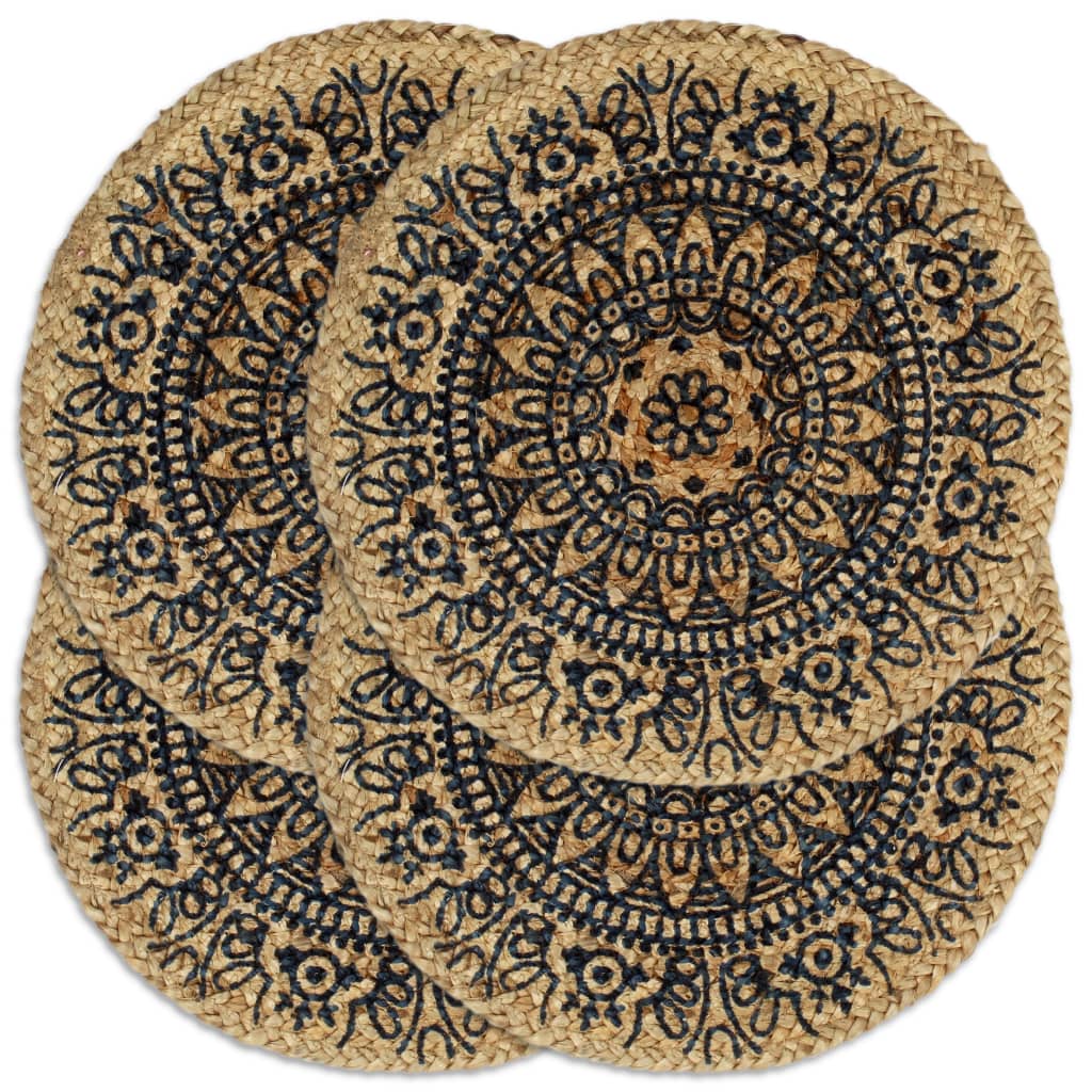 Placemats Rond 38 Cm Natuurlijk