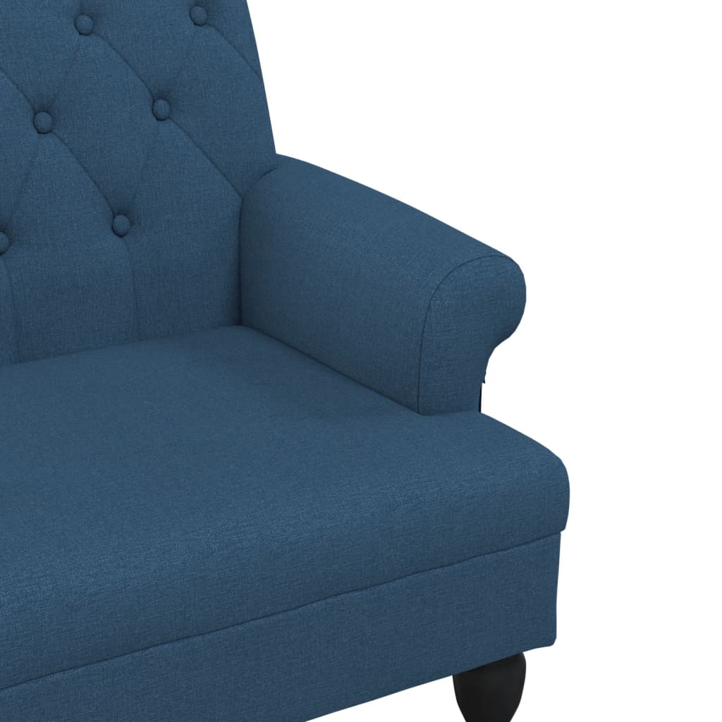 Bankje Met Rugleuning 120X62X75,5 Cm Stof