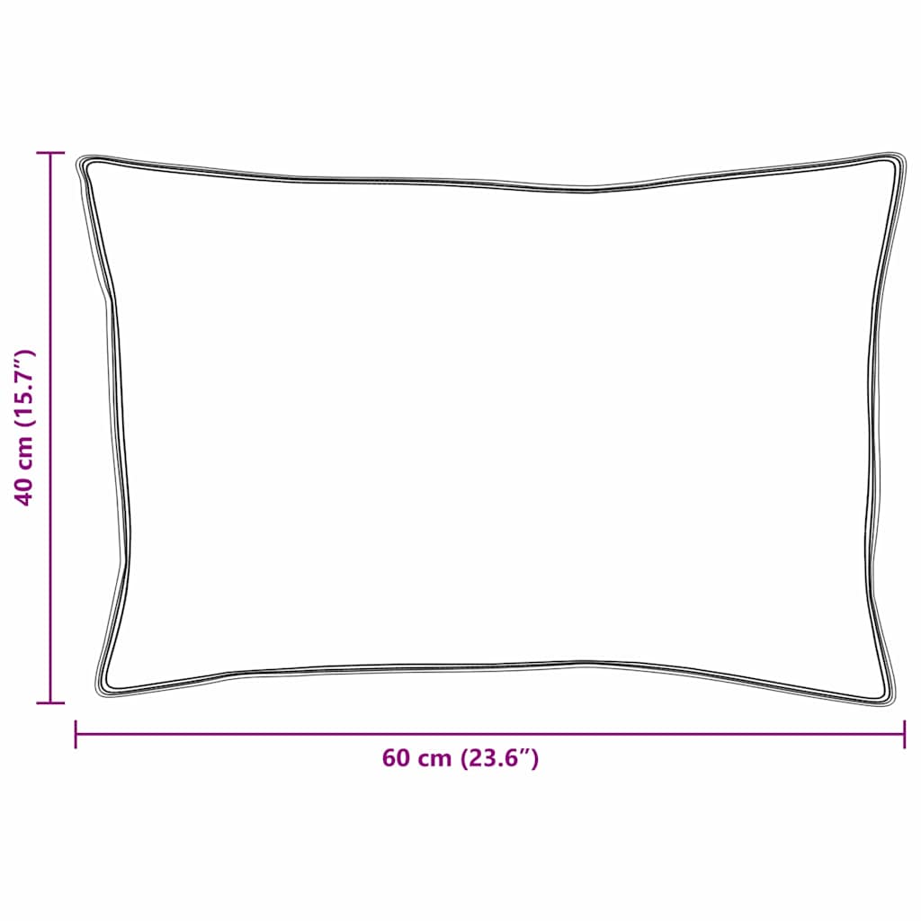 Hoofdkussen Met Kussen Wit Katoen