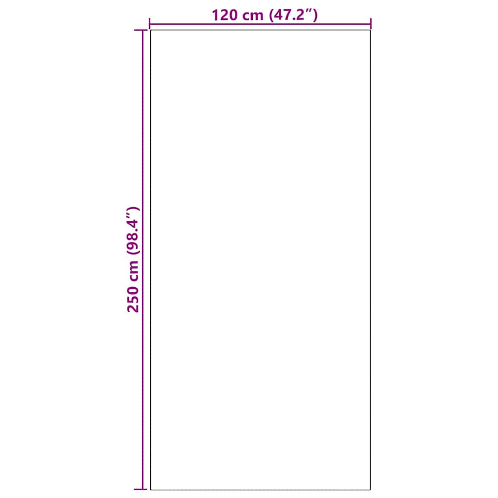 Deurmat Anders En Zwart Polyamide En Pvc Roze