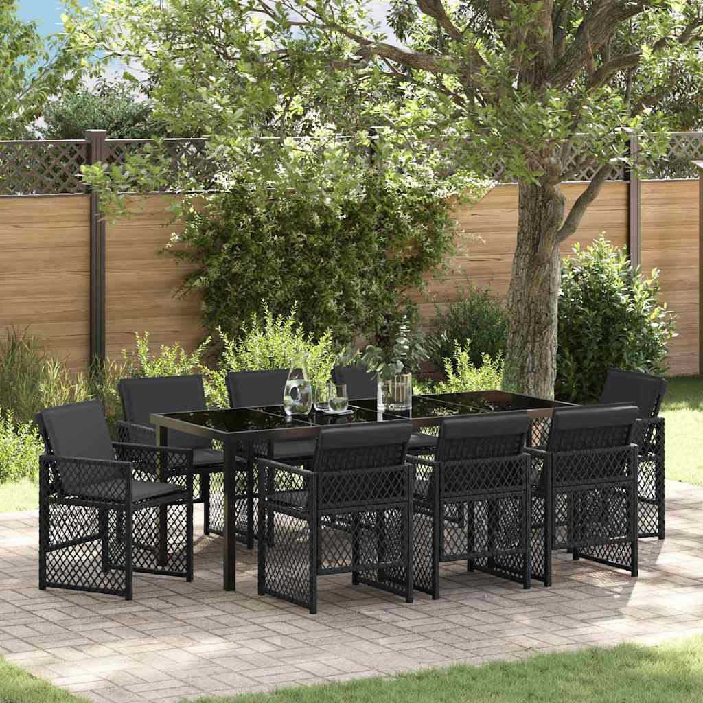 Tuin Eetset 5 Pcs Poly Rattan