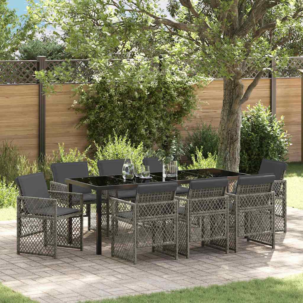 Tuin Eetset 5 Pcs Poly Rattan