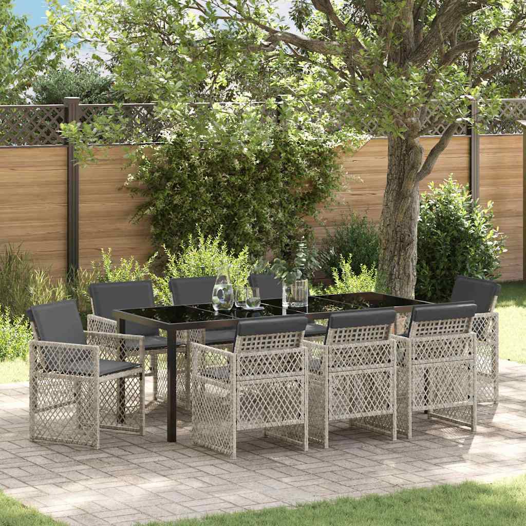 Tuin Eetset 5 Pcs Poly Rattan