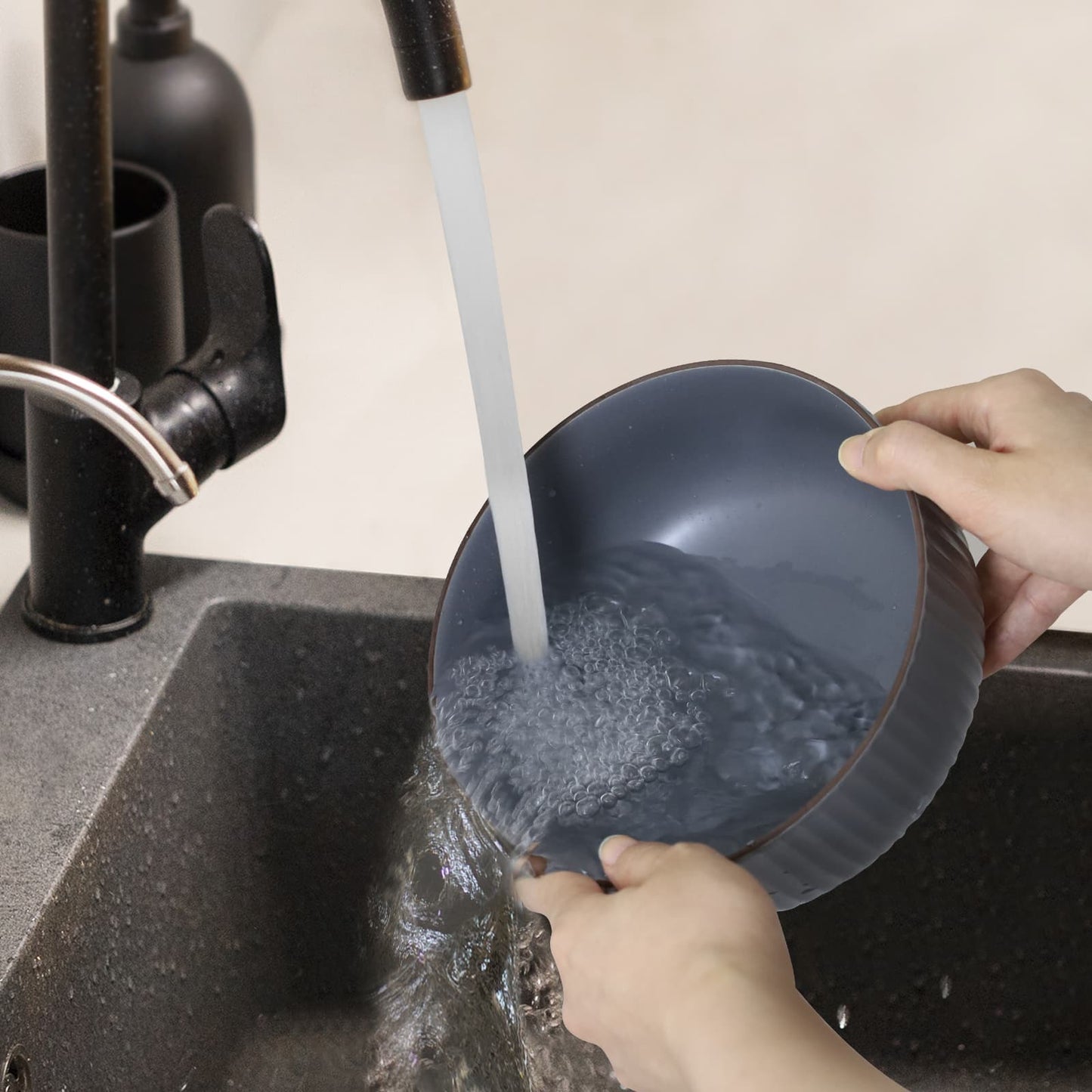 Ceramic Kitchen Bowl Set — 46oz, Set of 4