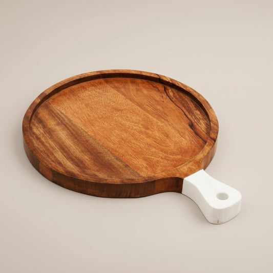 Yam Planet™ Wooden Cheese Cutting Board