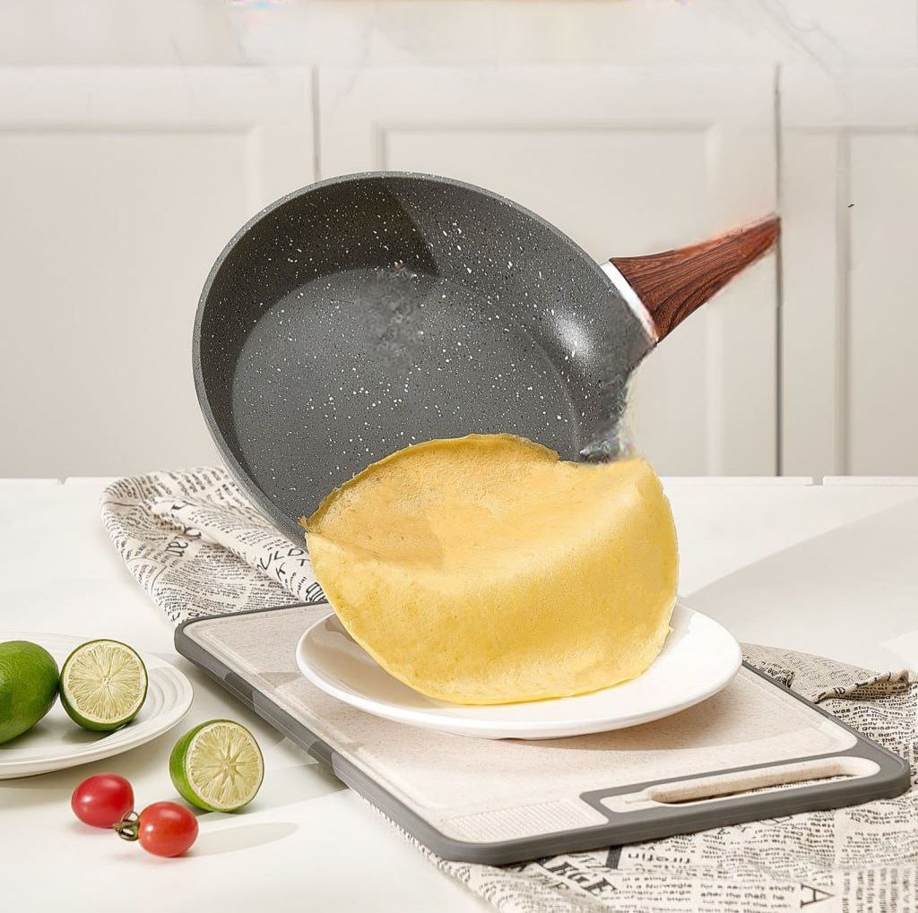Yam Planet™ 3-Piece Nonstick Frying Pan Set for Everyday Cooking